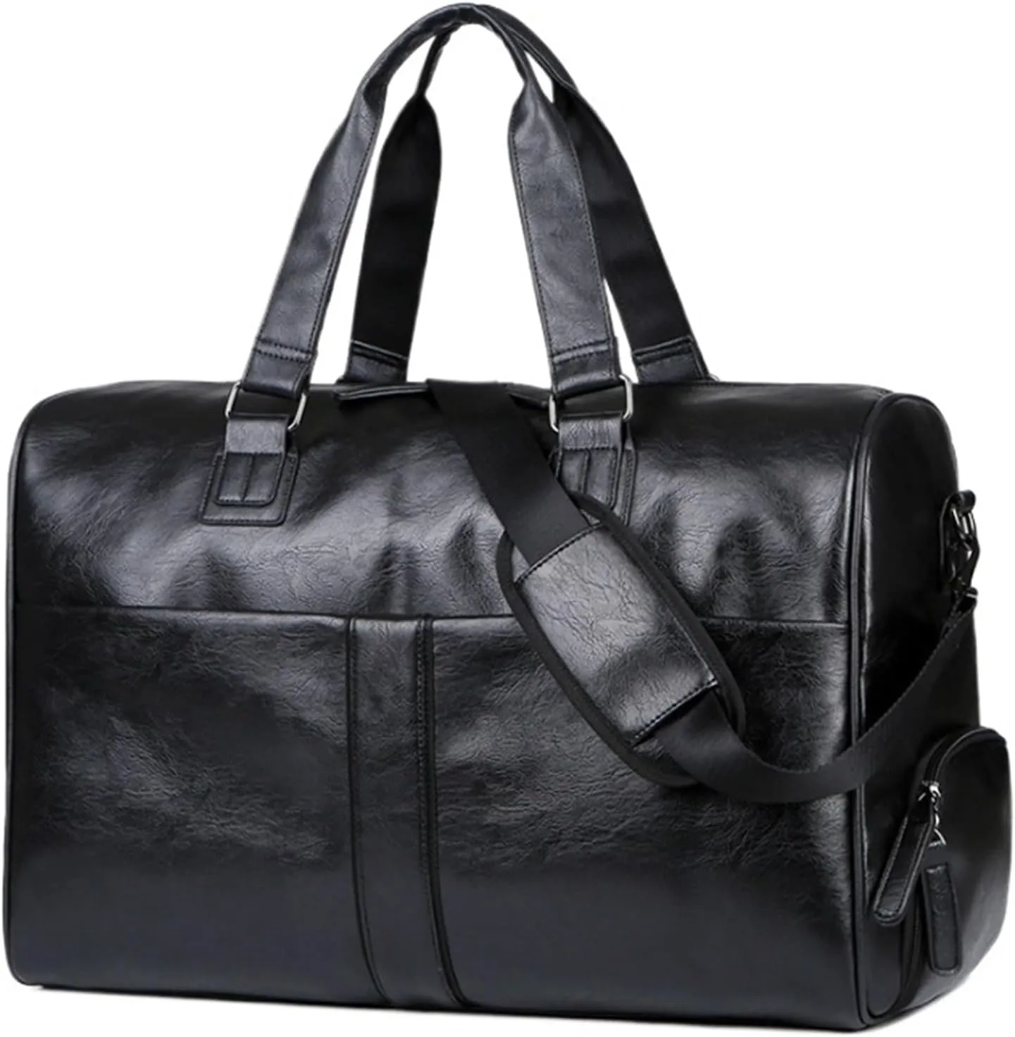 Weekender Travel Bag 18inch PU Travel Duffle Bag for Weekend Trip Cabin Luggage Gym Sports Duffle for Men Sport Gym Bag