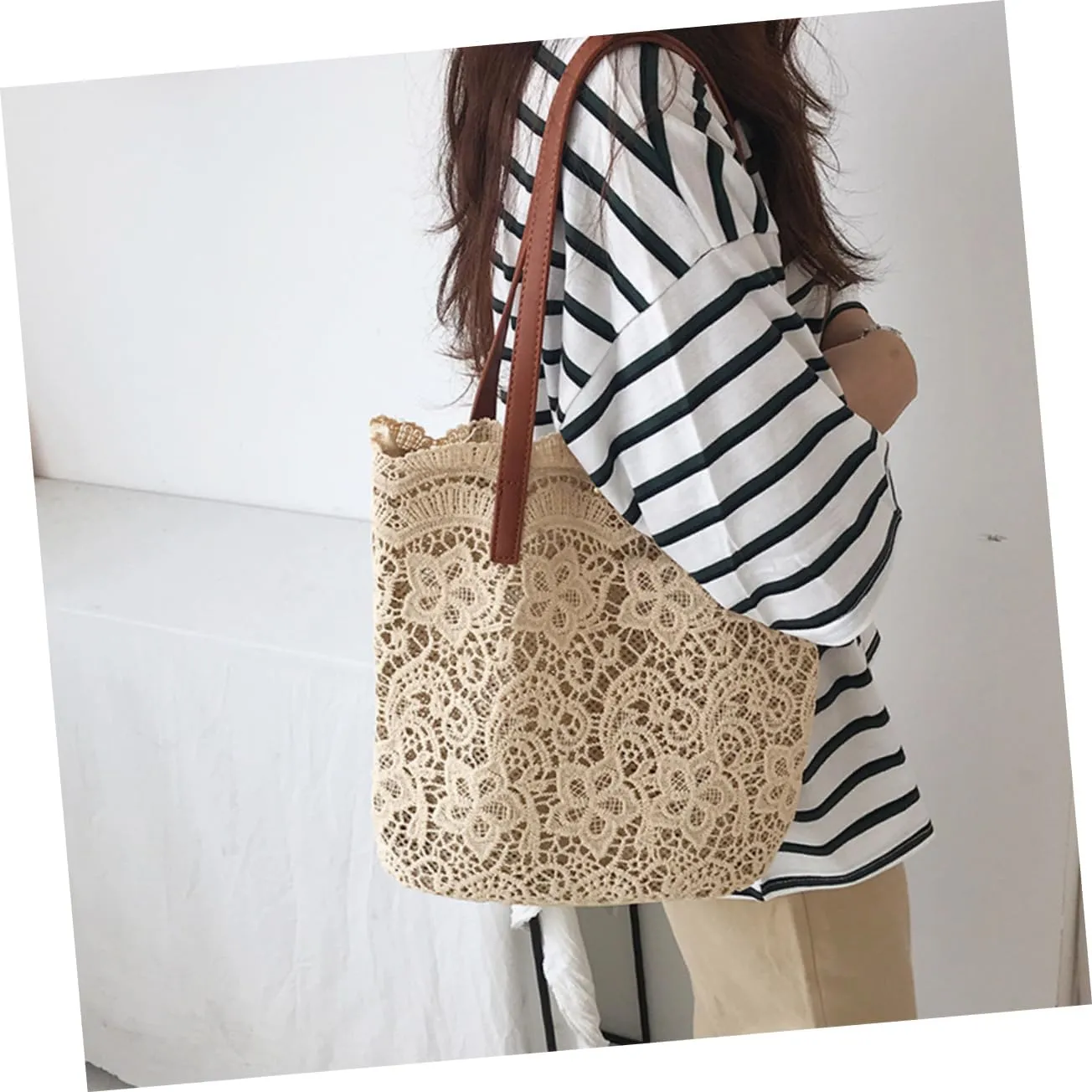 Women Bag Lace Bag Women Shoulder Bag Large Capacity Bag Miss Shoulder Bags Korean