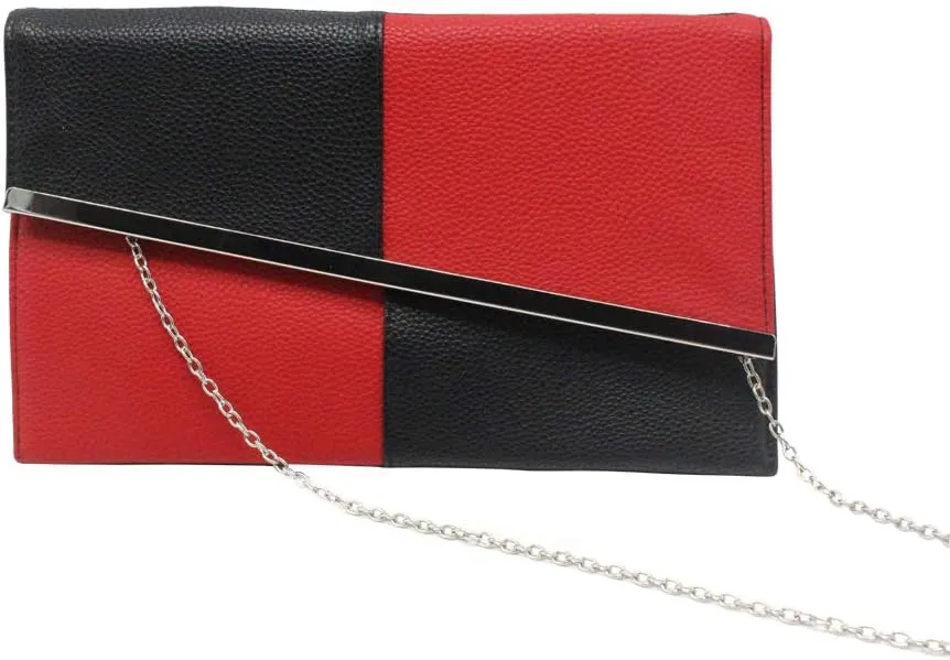Women Glistening Evening Clutch Bags Sequin Envelope Handbag