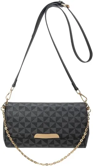Women's Crossbody Bags Fashion Chain Bags Classic Casual Clutches Envelope Shoulder Bags PU Women's Messenger Bags