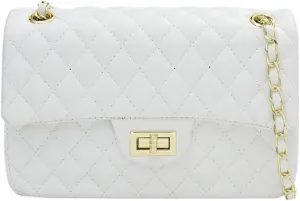 Women's Elegant Quilted Design Cute Shoulder Bag,Fashionable Chain Strap Crossbody Bag for Women & Girls