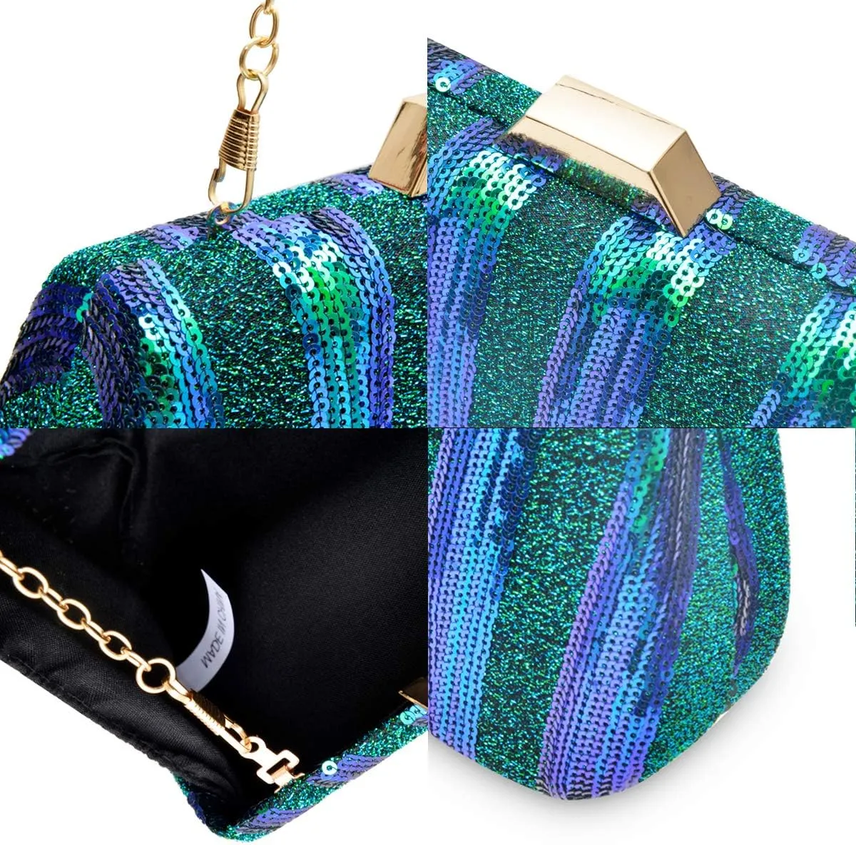 Womens Evening Clutch Bag Designer Evening Handbag Hand Bag,Lady Party Wedding Clutch Purse