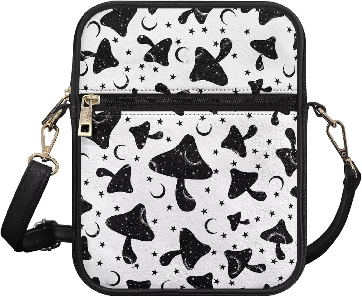 Womens Mens Leather Shoulder Bag Small Leather Messenger Bag Crossbody Satchel Bag Purse Handbag Casual Daypack
