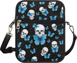 Womens Mens Leather Shoulder Bag Small Leather Messenger Bag Crossbody Satchel Bag Purse Handbag Casual Daypack