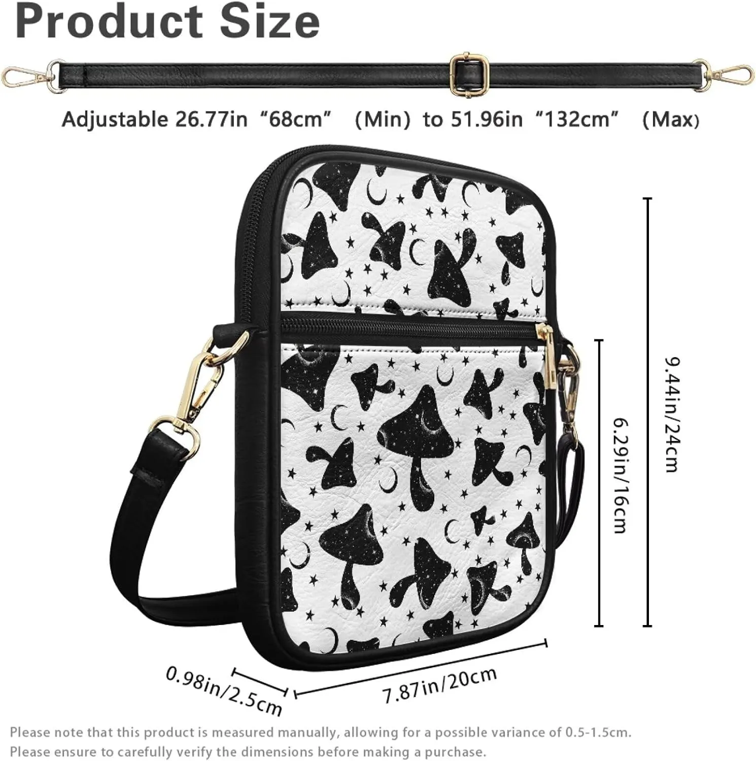 Womens Mens Leather Shoulder Bag Small Leather Messenger Bag Crossbody Satchel Bag Purse Handbag Casual Daypack