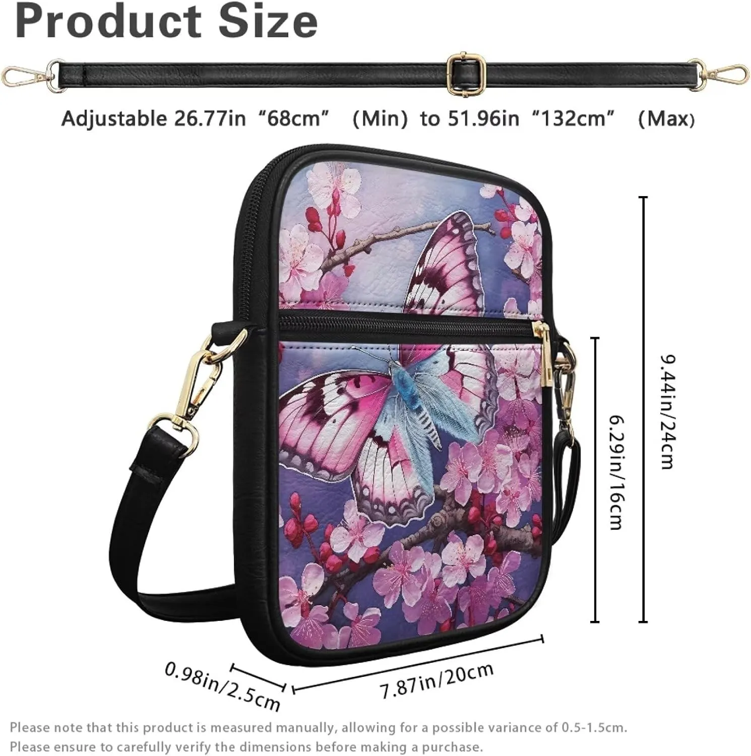 Womens Mens Leather Shoulder Bag Small Leather Messenger Bag Crossbody Satchel Bag Purse Handbag Casual Daypack