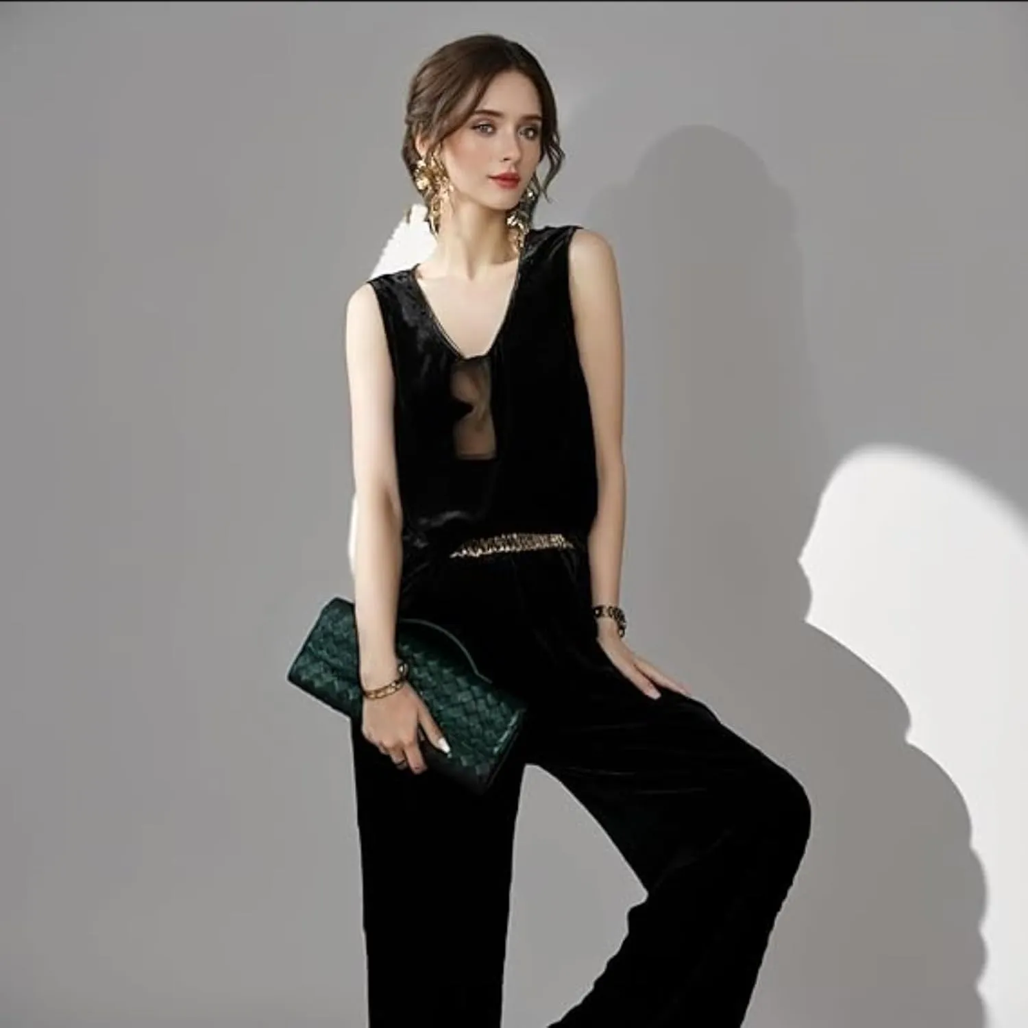 Woven Crossbody Bags for Women Casual Fashion Shoulder Handbag Evening Vegan Leather Clutch Purse