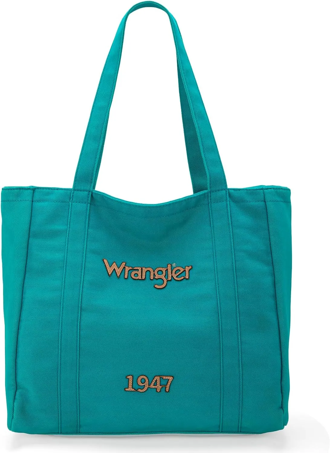 x Wrangler Denim Tote Bag Casual Hobo Purse for Work Travel