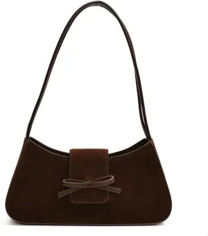 YFGBCX Small Shoulder Bag for Women - Fall Suede Handbag Purse