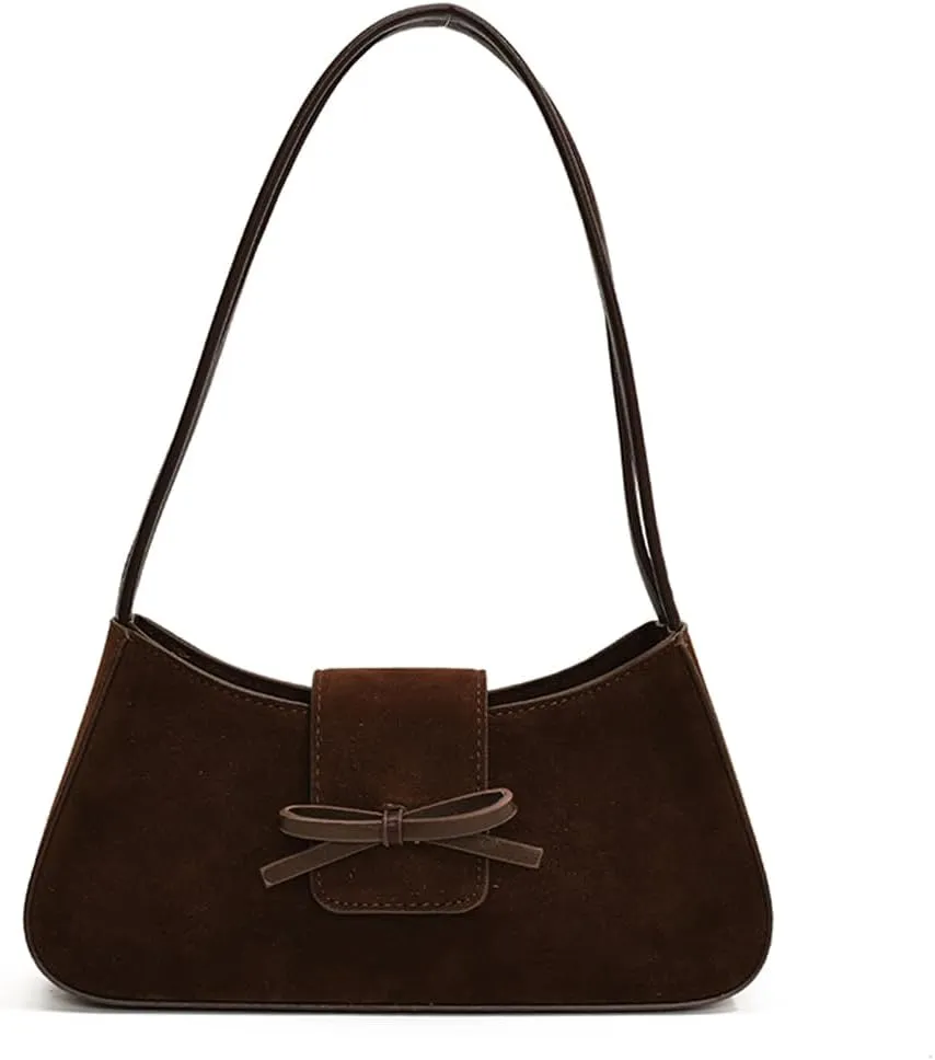 YFGBCX Small Shoulder Bag for Women - Fall Suede Handbag Purse
