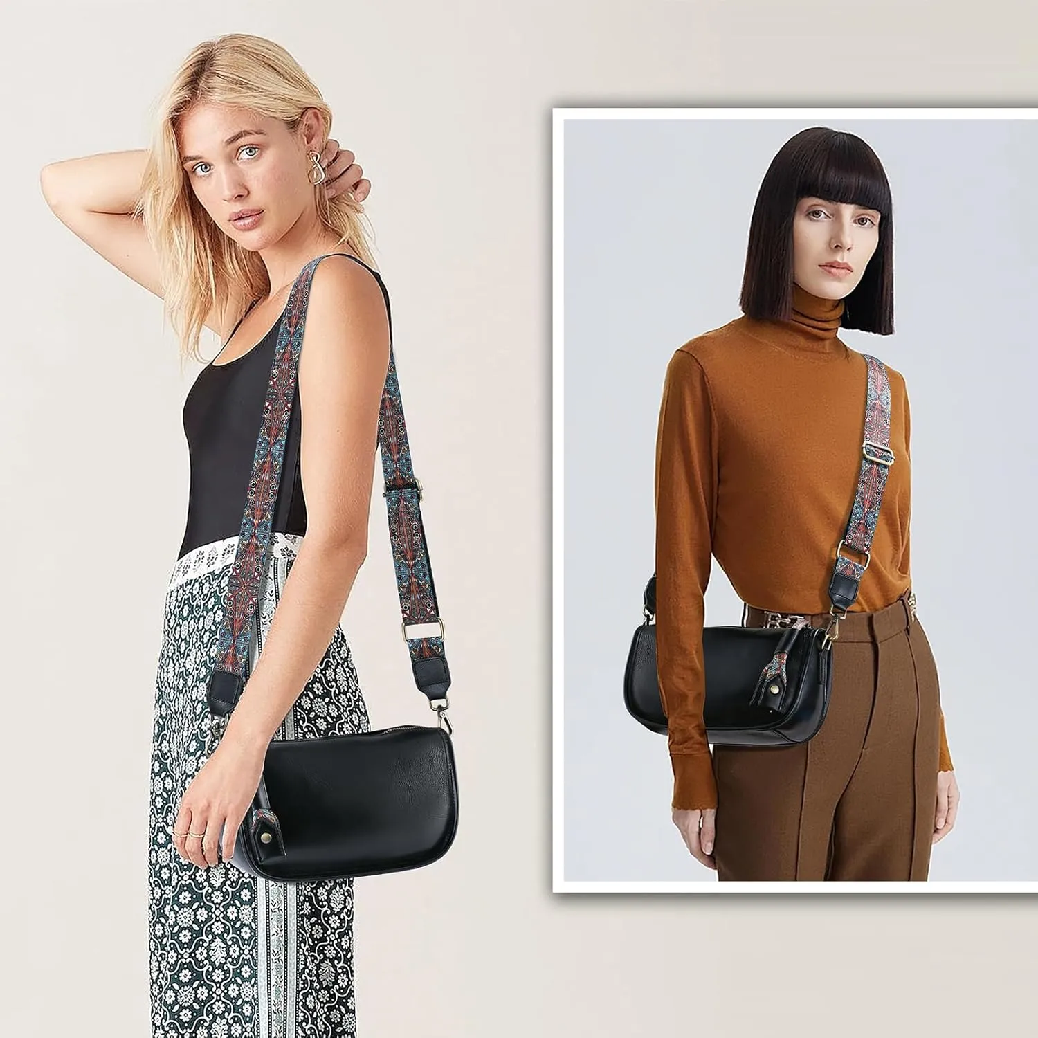 Yonami Genuine Leather Crossbody Bags for Women - Crossbody Bags for Women Trendy - leather Small Purses for Women