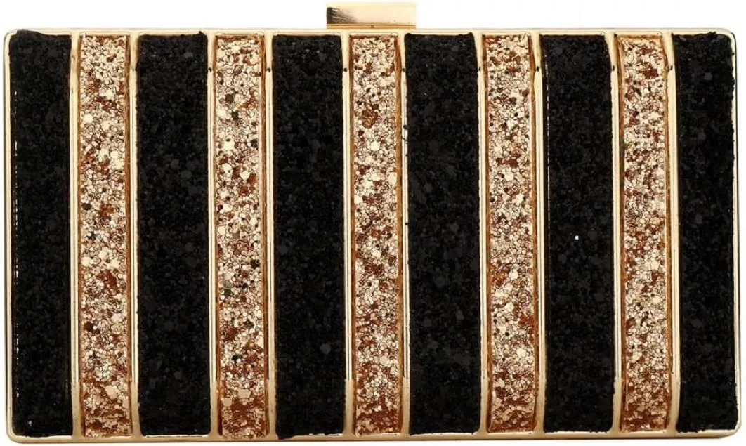 YYW Evening Clutch Bag, Womens Wedding Purse Bridal Prom Handbag Party Bags Sequin Bag