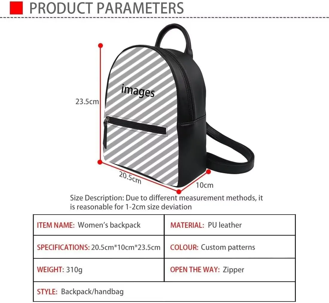 ZOUTAIRONG American Black Girls Backpack Purse Mini Backpack African Magic Princess Small Backpacks Shoulder Bag for School Travel Mini Casual Daypack Wallet Pouch Blue